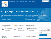 Tablet Screenshot of evropskyspotrebitel.cz
